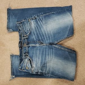 Silver Mens Jeans Size 34